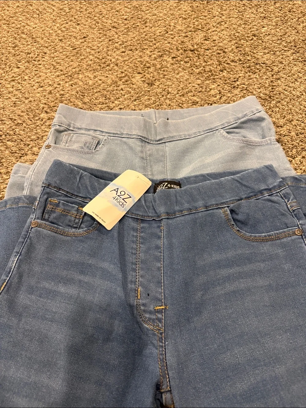 Kids 13/14 pull on flare jeans